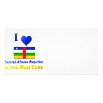 Central African Republic Photo Greeting Card