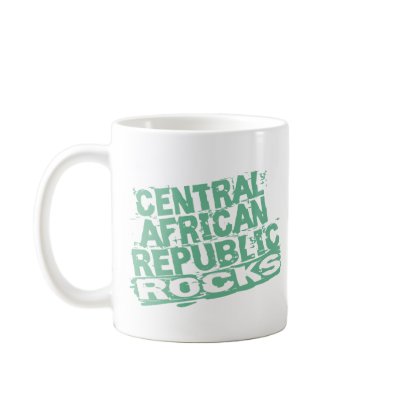 Central African Republic Rocks Coffee Mug by worldtees