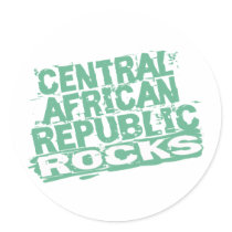 Central African Republic Rocks stickers