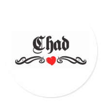 Central African Republic Tattoo Style stickers