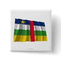 Central African Republic Waving Flag buttons by Vexillophile Central African Republic Waving Flag buttons