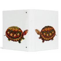 Central American Wood Turtle Avery Binder by twopurringcats Central American Wood Turtle Avery Binder