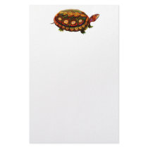 Central American Wood Turtle Stationery by twopurringcats Central American Wood Turtle Stationery