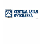 Central Asian Ovtcharka Blue t-shirts