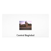 Central Baghdad Photo Card Template