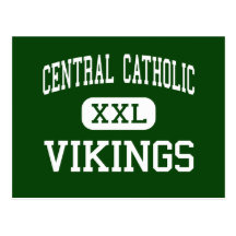 Central Catholic - Vikings - High - Allentown Postcard