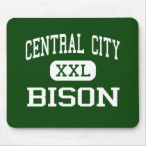 Central City - Bison - High - Central City mousepads