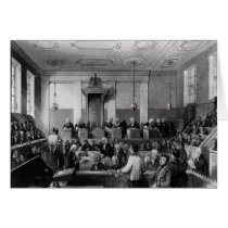 Central Criminal Court, The Old Bailey Greeting Card