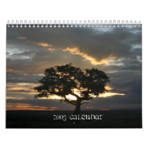 Central, East African animal calendar - Customized