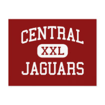 Central - Jaguars - High School - Beaumont Texas Post Card