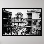 Central Market in Hong Kong 1908 posters