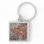 Central Market in Lancaster City Pennsylvania Keychains