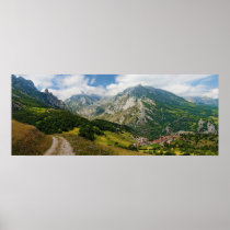 Central Massif of the Picos de Europa in Spain Print