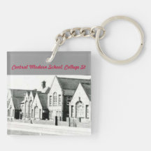 Central Modern Key Chain Acrylic Keychains