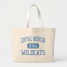Central Mountain - Wildcats - High - Mill Hall Tote Bags
