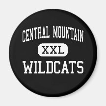 Central Mountain - Wildcats - High - Mill Hall Refrigerator Magnets