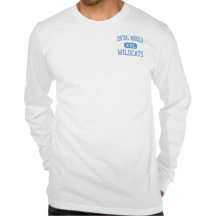 Central Mountain - Wildcats - High - Mill Hall T-shirt