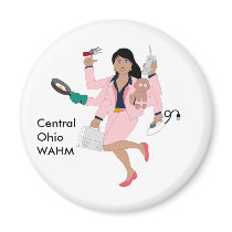 Central Ohio WAHM Magnet by treasuresqueenb Central Ohio WAHM Magnet