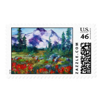 Central Oregon Indian Paintbrush postage by DocWyatt Central Oregon Indian Paintbrush postage