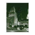 Central Park and Manhattan Skyline, New York City Postcard