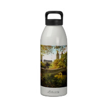 Central Park Autumn - New York City Reusable Water Bottle