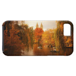 Central Park Autumn Romance iPhone 5 Case