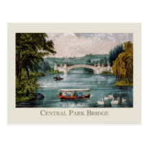 Central Park Bridge Post Cards