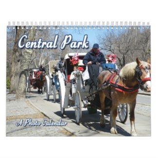 Central Park Calendar calendar