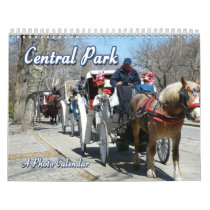 Central Park Calendar by lesrubadesigns Central Park Calendar