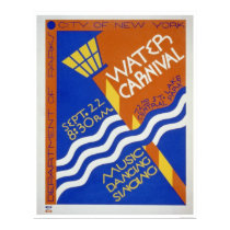 Central Park Carnival 1936 WPA posters