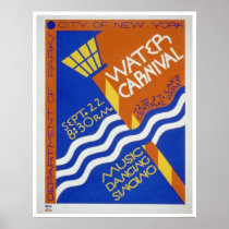 Central Park Carnival 1936 WPA Poster