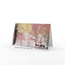 Central Park Carriage Ride - New York cards