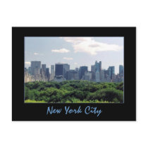Central Park & Central Park South Postcard