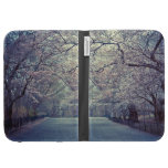 Central Park Cherry Blossom Path Kindle Covers