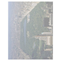 Central Park from the south, New York City, USA Letterhead Design
