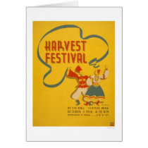 Central Park Harvest 1936 WPA cards