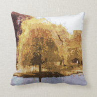 Central Park in Autumn Pillow