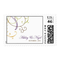 Central Park in Fall Postage Stamps