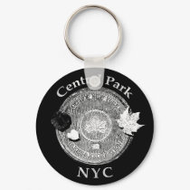 Central Park New York City keychains