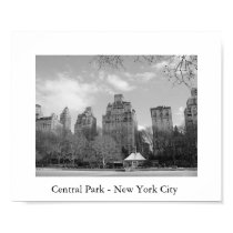 Central Park - New York City posters