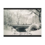 central park nyc post card