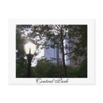Central Park postcards