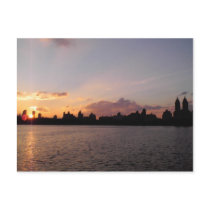 Central Park Reservoir, NYC postcards