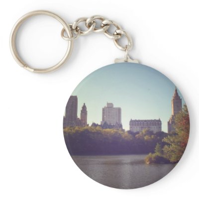 central park new york summer. Central Park Skyline, Late Summer, New York City Keychains by NYThroughTheLens. A view looking at the iconic Manhattan apartment buildings that line Central