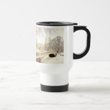 Central Park Snow - Winter New York Mug