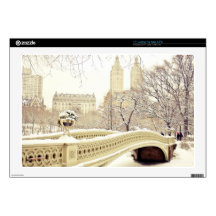 Central Park Snow - Winter New York Skin For Laptop