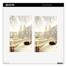 Central Park Snow - Winter New York Decals For Kindle Fire
