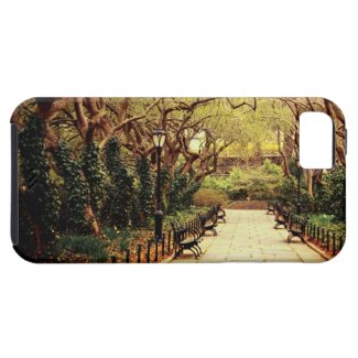 Central Park Spring Path - New York City Iphone 5 Cover