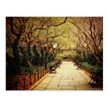 Central Park Spring Path - New York City Postcards