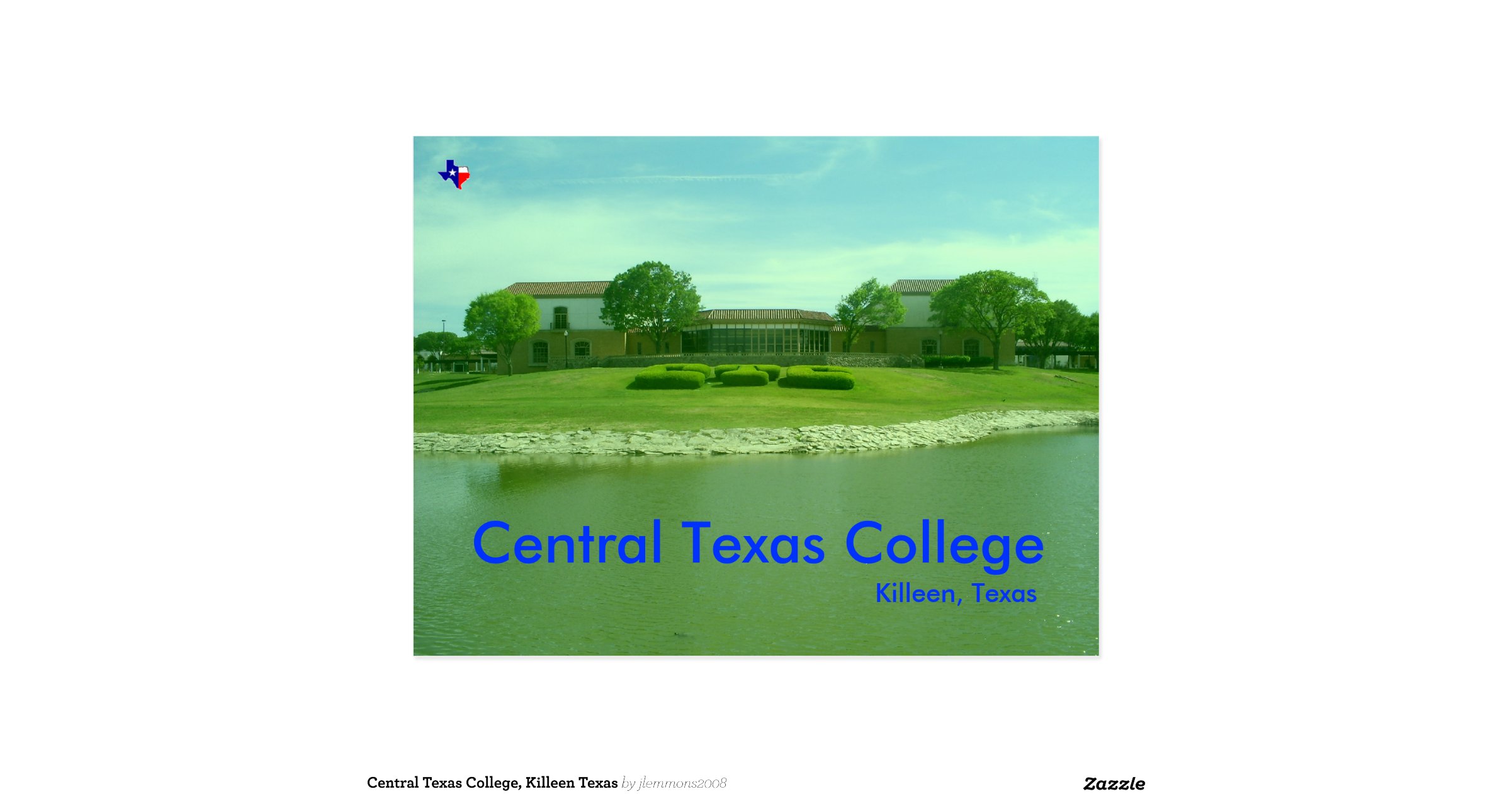 central_texas_college_killeen_texas_postcard